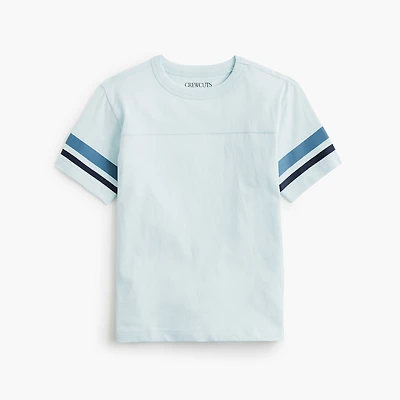 Boys' striped baseball tee