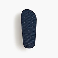 Boys' striped pool slides