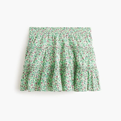 Girls' floral skirt