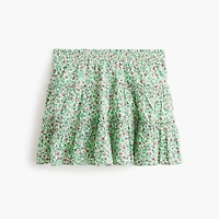 Girls' floral skirt