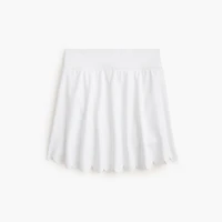 Girls' scallop-hem active skort
