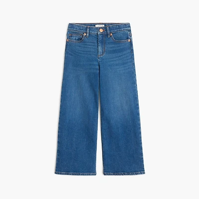 Girls' wide-leg jean