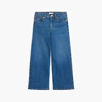 Girls' wide-leg jean