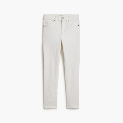 Girls' white skinny jean