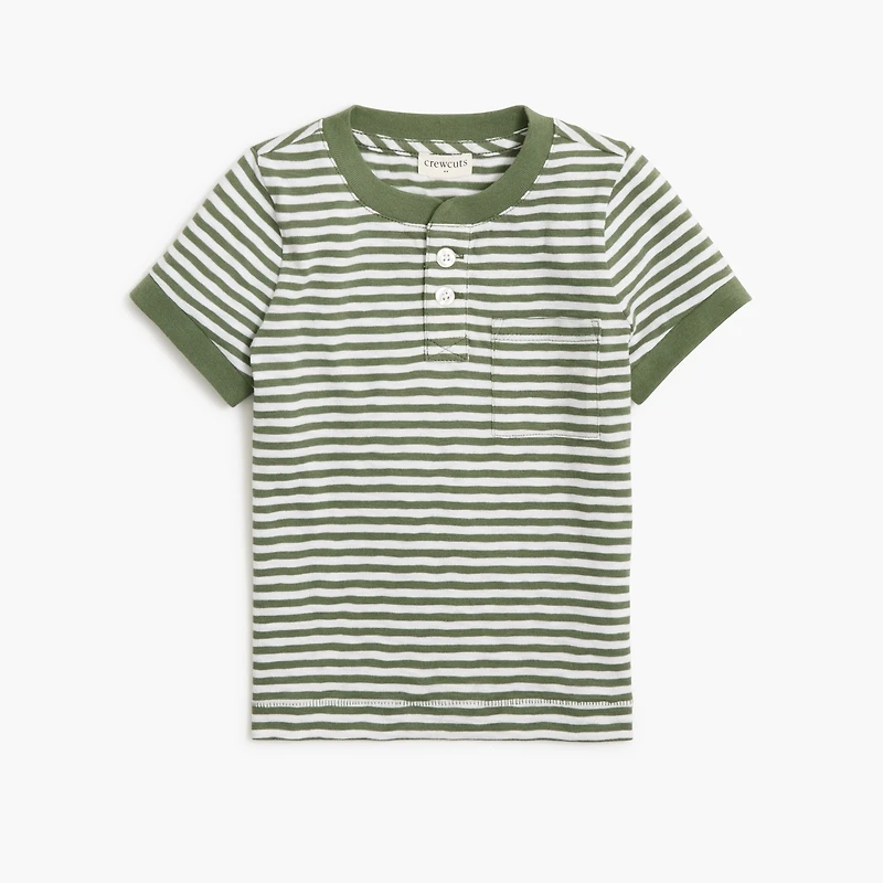 Baby & toddler boys' henley tee