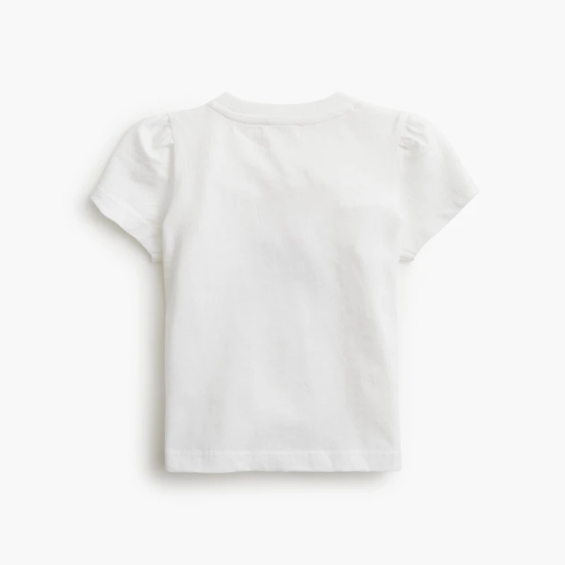 Baby & toddler girls' dog flower delivery graphic tee