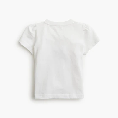 Baby & toddler girls' dog flower delivery graphic tee