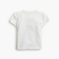 Baby & toddler girls' dog flower delivery graphic tee