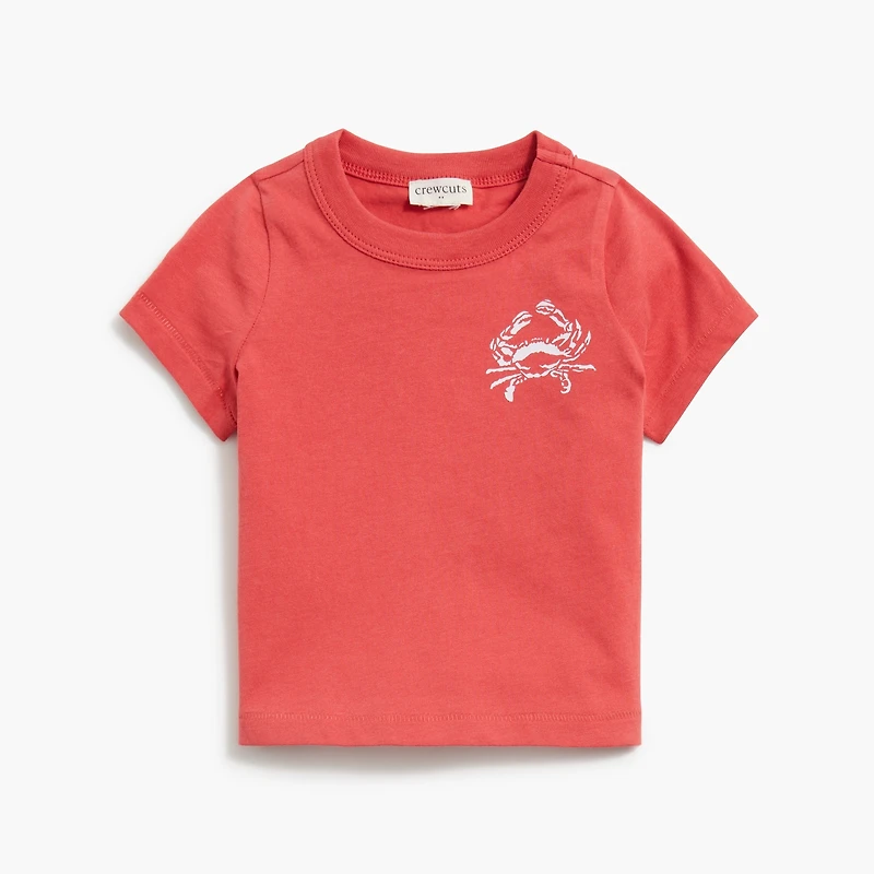 Baby & toddler boys' crab graphic tee