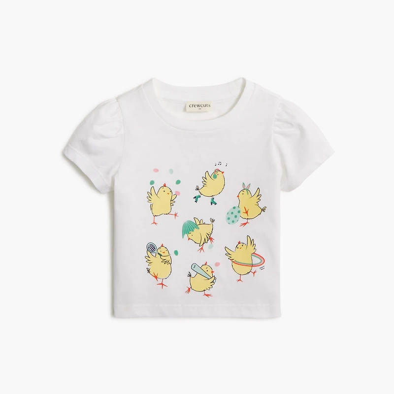 Baby & toddler girls' sporty chicks graphic tee