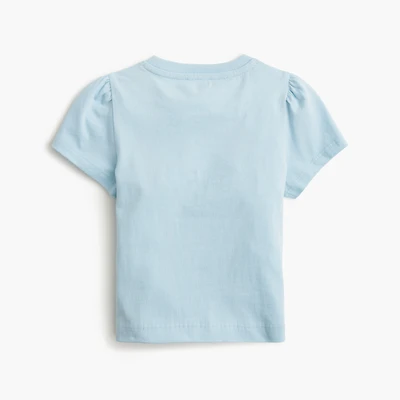 Baby & toddler girls' floral heart graphic tee