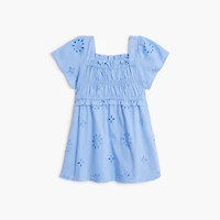 Baby & toddler girls' smocked eyelet dress