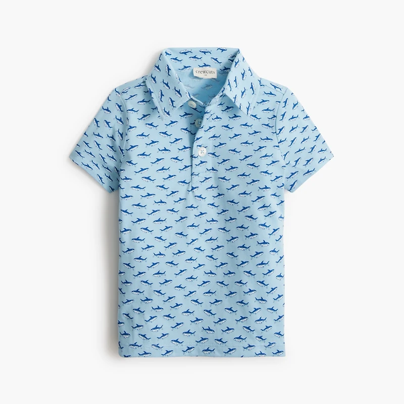 Baby & toddler boys' printed polo shirt