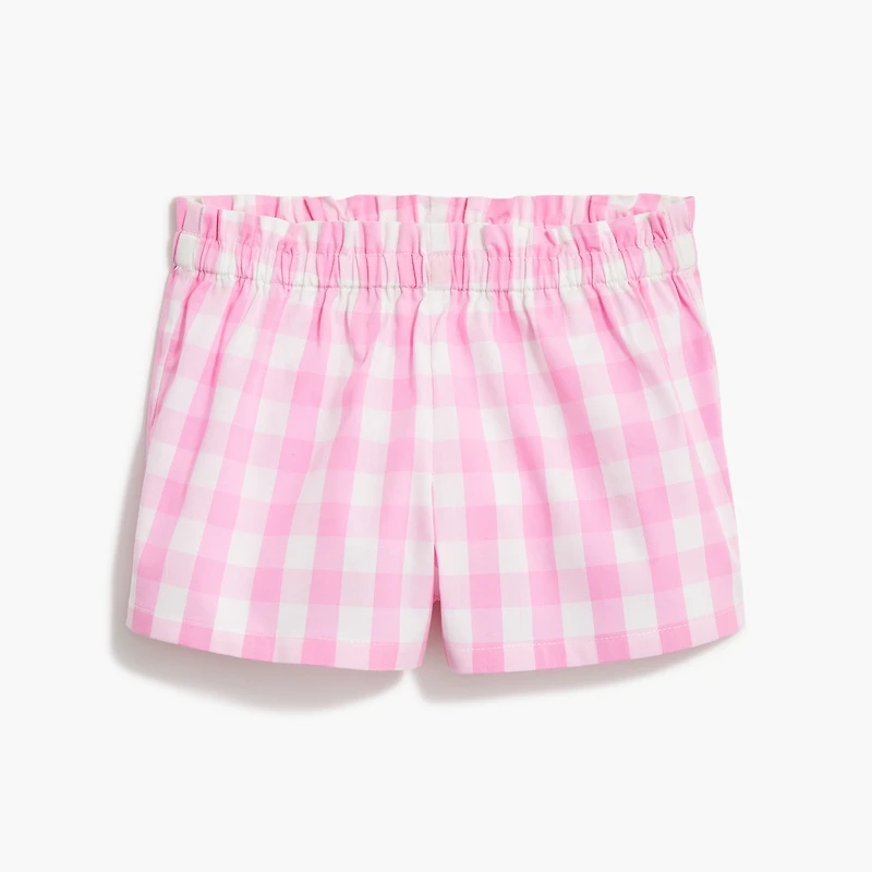 Baby & toddler girls' gingham short and top set