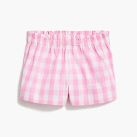 Baby & toddler girls' gingham short and top set