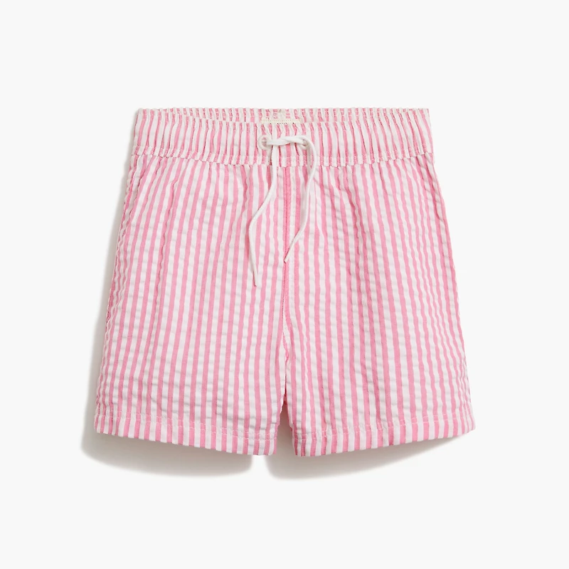 Baby & toddler boys' seersucker swim trunk