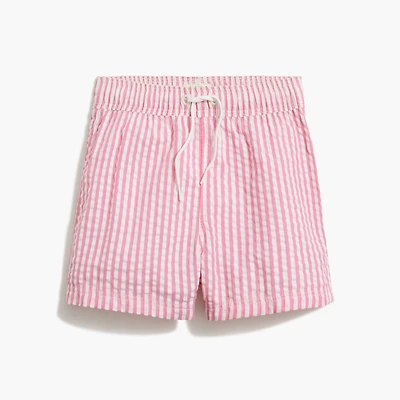 Baby & toddler boys' seersucker swim trunk