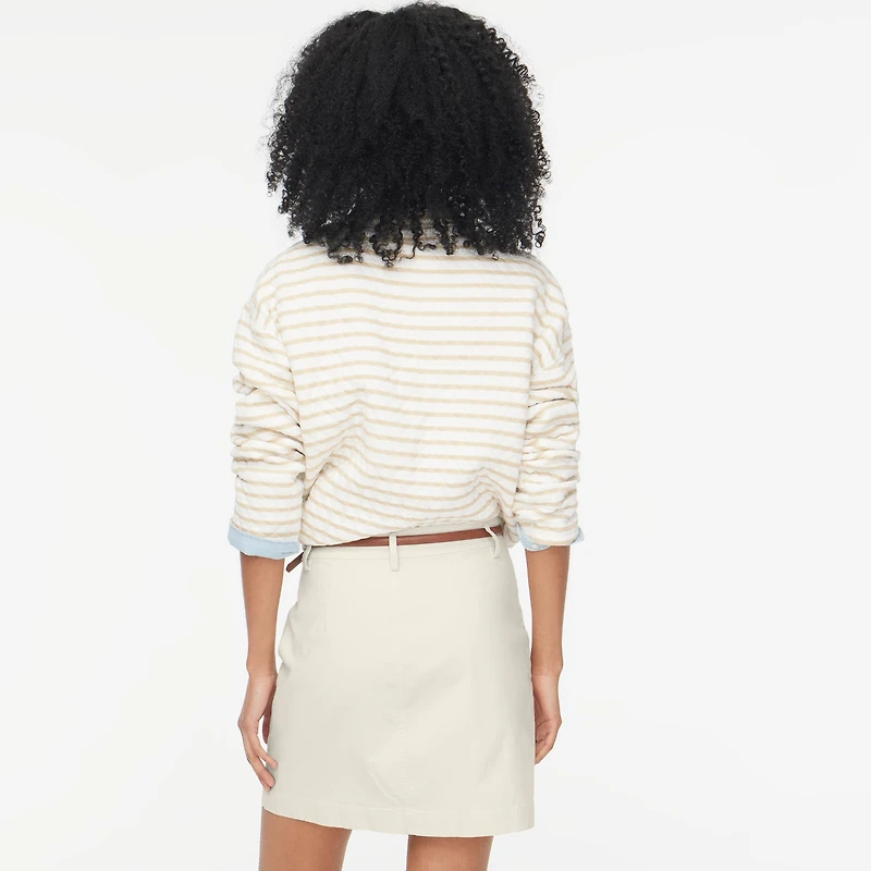 Lizzie patch-pocket mini skirt