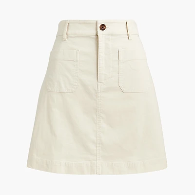 Lizzie patch-pocket mini skirt