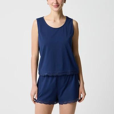 Knit lace pajama set