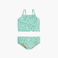 Girls' spring meadow tankini set