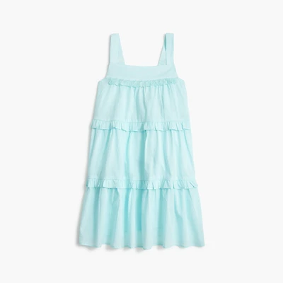 Girls' tiered beach dress