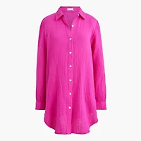 Button-down beach tunic