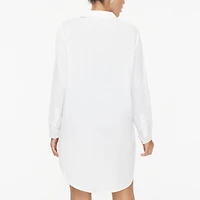 Button-down beach tunic