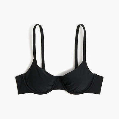 Underwire bikini top