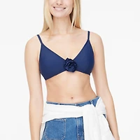 Rosette french bikini top