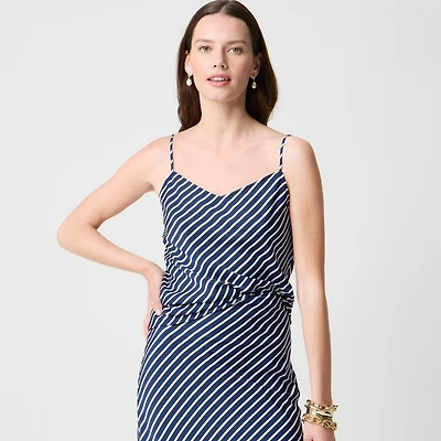 Shiny striped camisole