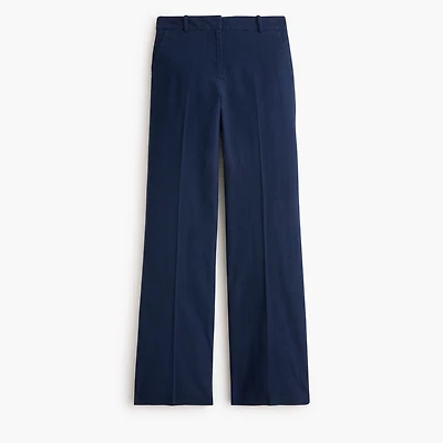 Linen-blend Remy wide-leg pant