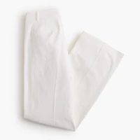 Linen-blend Remy wide-leg pant