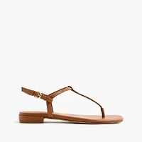 Ankle-strap thong sandals