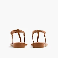 Ankle-strap thong sandals