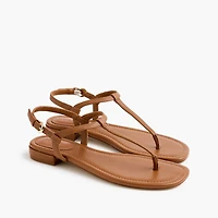 Ankle-strap thong sandals