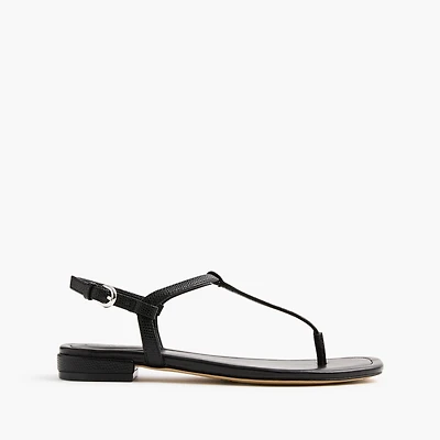 Ankle-strap thong sandals