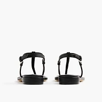 Ankle-strap thong sandals