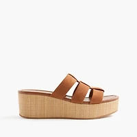 Fisherman flat-form wedges