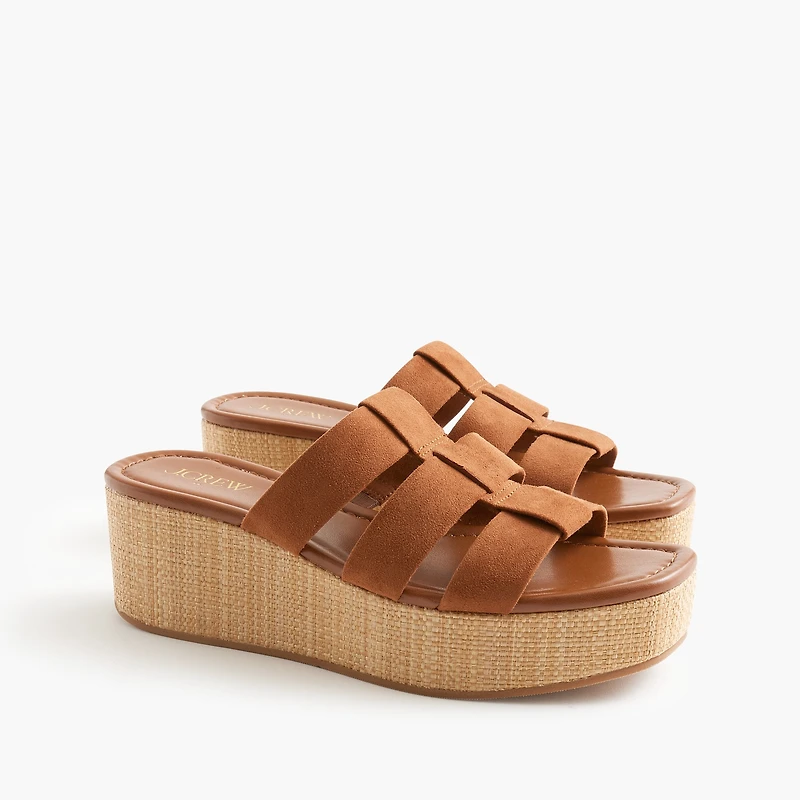 Fisherman flat-form wedges