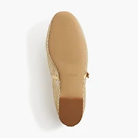 Mesh Mary Jane flats