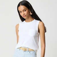 Girlfriend pocket tank top