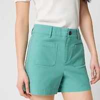 Lizzie patch-pocket short