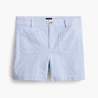 Lizzie patch-pocket short