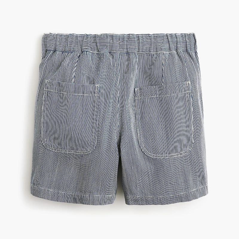Drawstring denim short