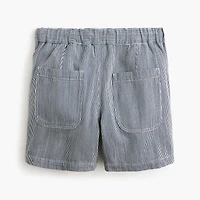 Drawstring denim short