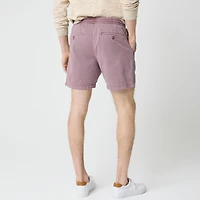 Garment-dyed dock short