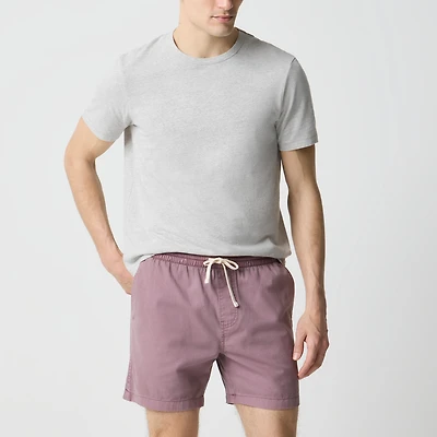 Garment-dyed dock short