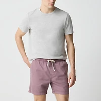 Garment-dyed dock short