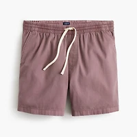 Garment-dyed dock short